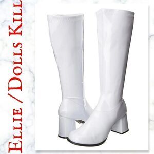 Ellie / Dolls Kill Angel Go-Go Baby Boots NEW without box